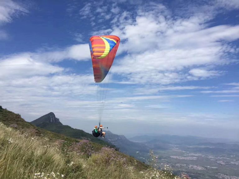 LinZhou, THE paragliding place in China