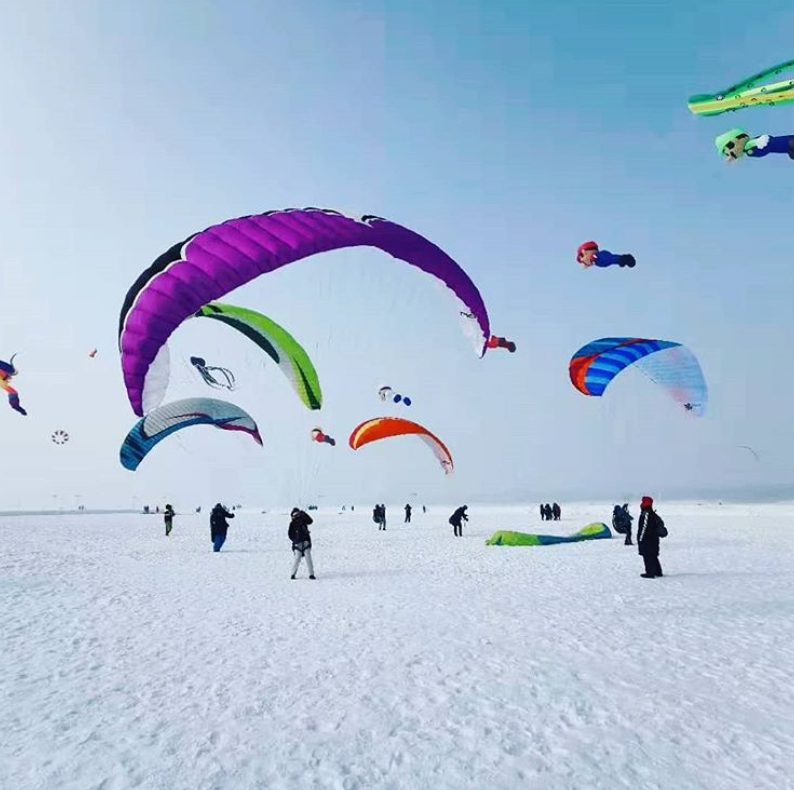 Harbin-Paragliding on ICE